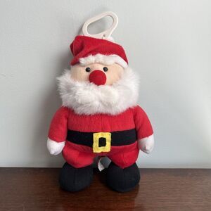 Applause Santa Claus Musical Pull Plush Santa Claus is Coming to Town 9"
